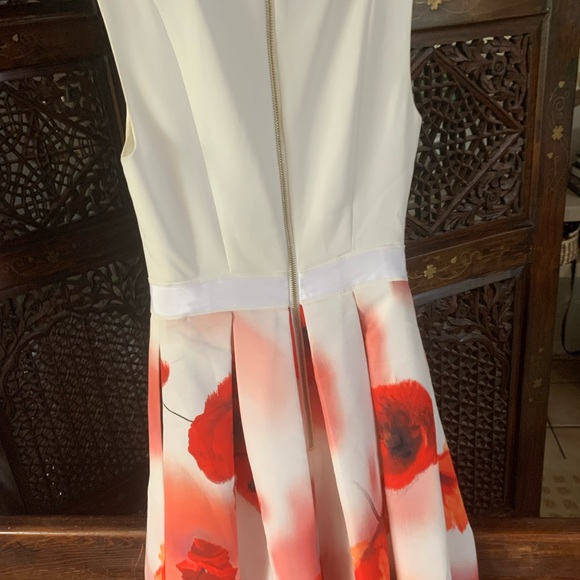 Ted Baker Micla floral poppy dress - Picture 3 of 8